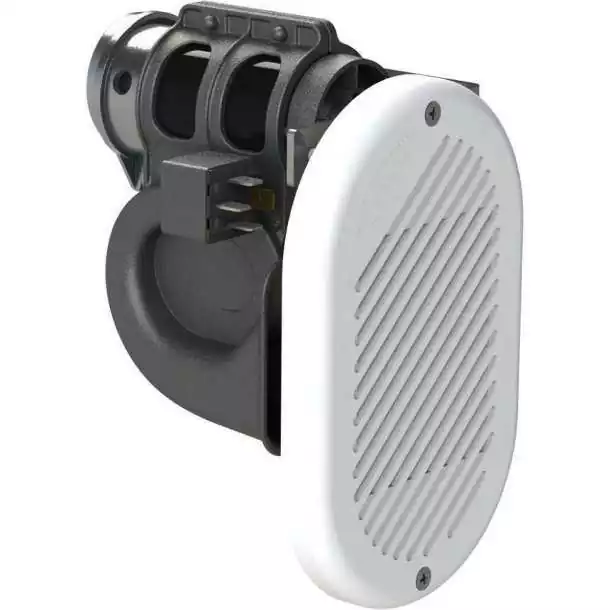 Avertisseur électropneumatique à encastrer Hurricane HR1 blanc 12V Avertisseur électropneumatique à encastrer Hurricane HR1 blanc 12V