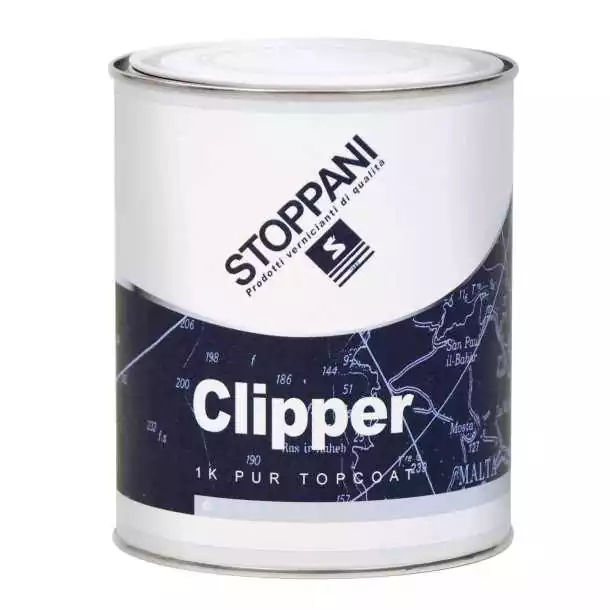 Laque polyuréthane monocomposant Clipper noir 2.5 Litres