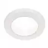 Plafonnier EuroLED 75 à visser blanc éclairage blanc 24V Diamètre 72mm