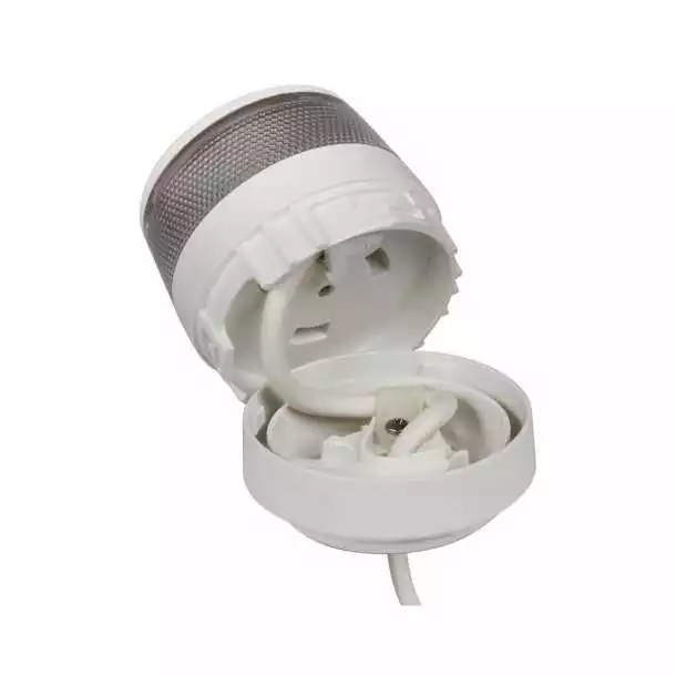 Feu 360° Compact Solas blanc 2mn embase blanc NaviLED 