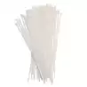 Attache rapide 2,5 x 160mm blanc les 1000