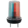Feu de navigation 86mm noir tricolore étanche avec 2 vis