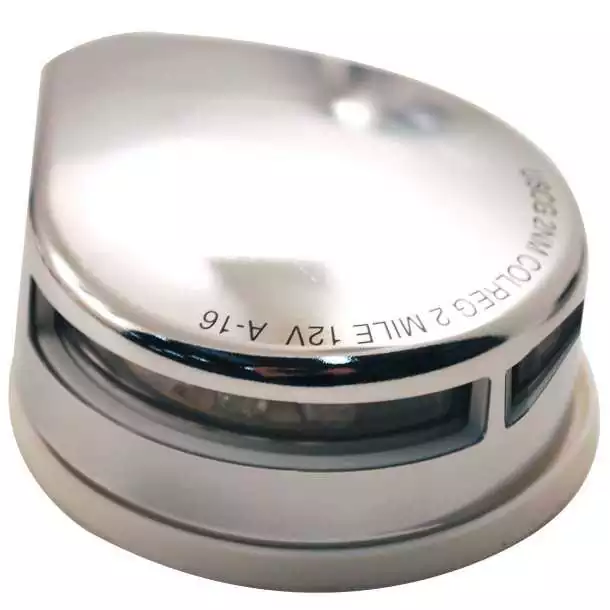Feu de navigation 34 mm inox bicolore vert rouge Feu de navigation 34 mm inox bicolore vert rouge