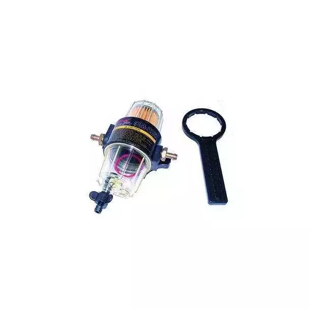 Filtre décanteur essence avec raccords diamètre 8mm