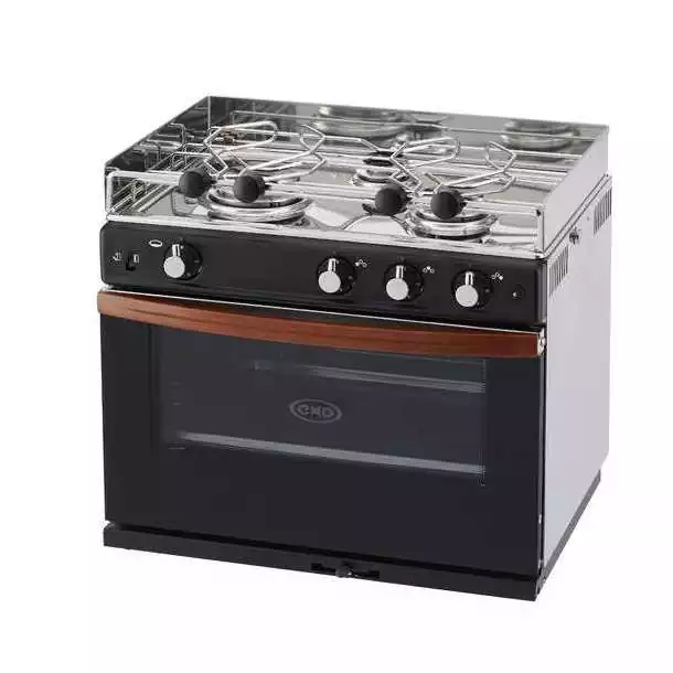 Réchaud four Allure 3 feux tout inox avec grill