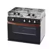 Réchaud four Allure 3 feux tout inox avec grill