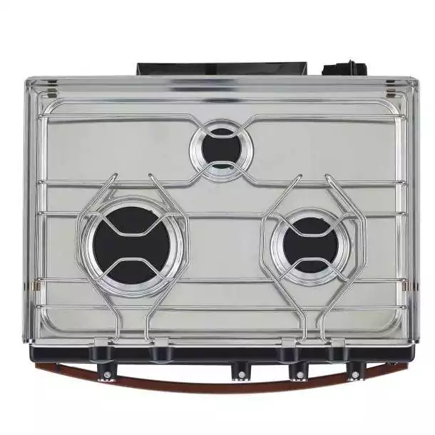 Réchaud four Allure 3 feux tout inox avec grill