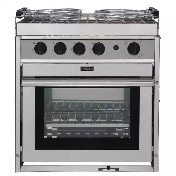 Force 10 gaz 4 feux Four Grill sur cardan North America Standard