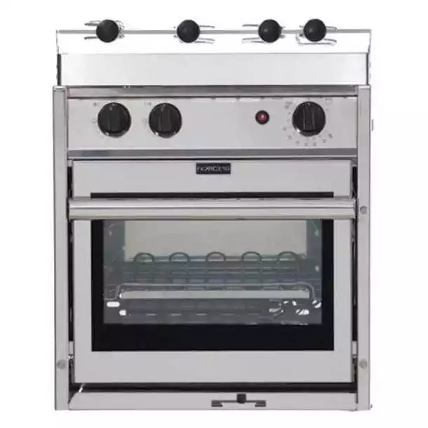 Force 10 gaz 2 feux Four Grill sur cardan Europe Compact