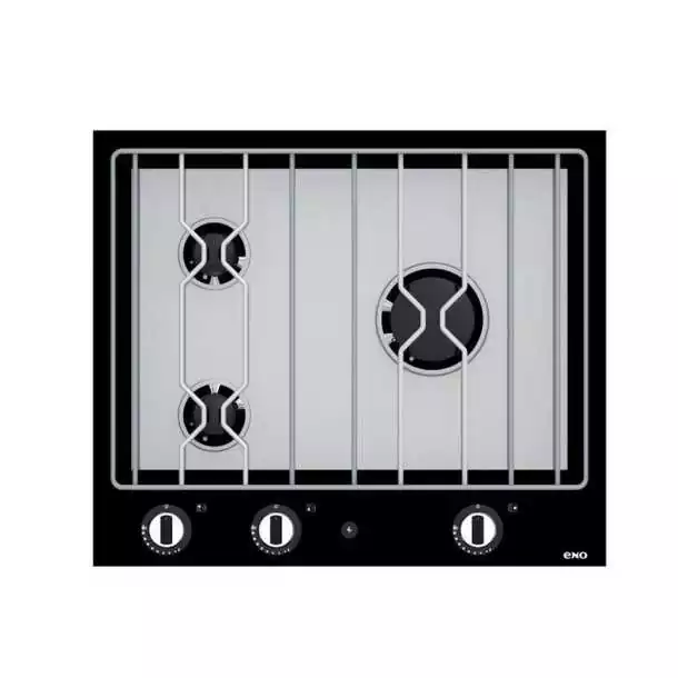 Table encastrable flush gaz Millesime 3 feux plaques extra-plates