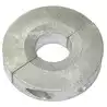 Anode zinc collier d'arbre étroit diamètre 30mm vrac + vis