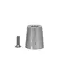Anode zinc conique d'embout d'arbre Ø45 mm – Ø extérieur 61 mm – hauteur 76 mm