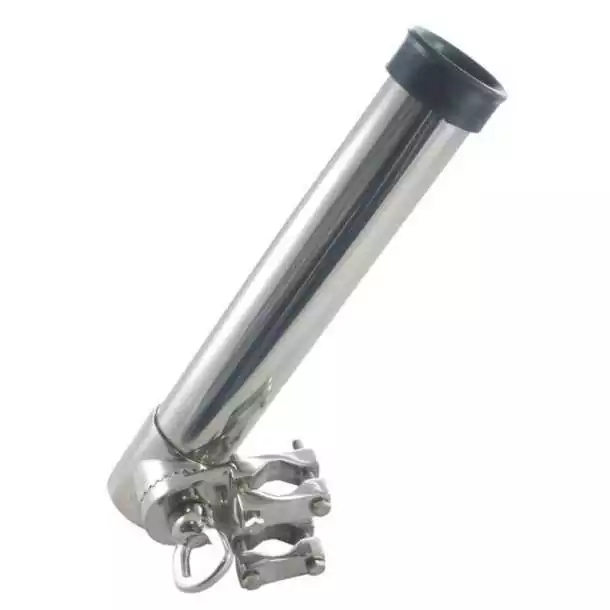 Porte canne orientable inox A4 Longueur 285mm diamètre 40mm