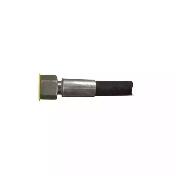 Flexible hydraulique L&S R1T Ø8 mm 1,15 m – raccords JIC 9/16 inox