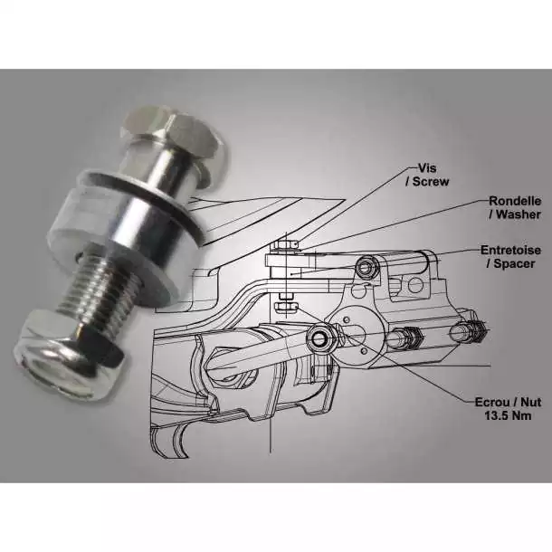 Kit adaptation VHM EX200 HP pour moteur Honda
