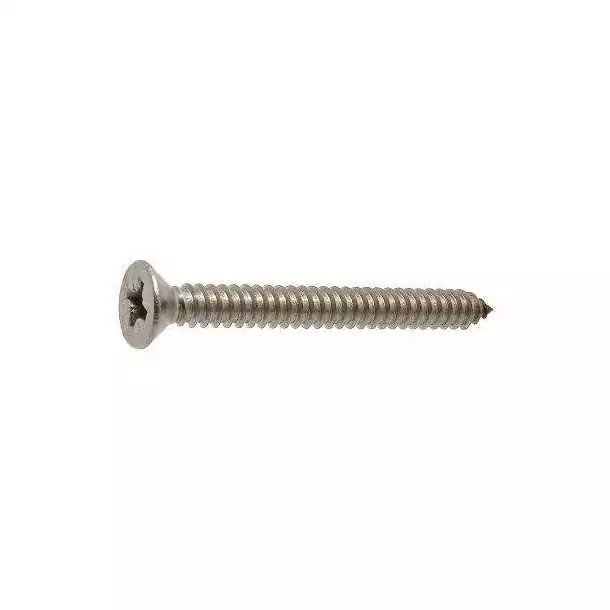 Vis à tôle à tête fraisée cruciforme Inox A4 diamètre 2,9 x Longueur 13mm