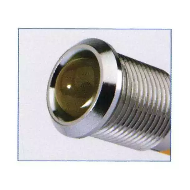Voyant led vert 24V diamètre 14mm étanche