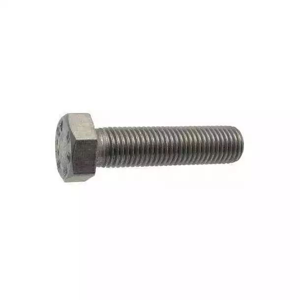 Vis métaux tête hexagonale filetée diamètre 10mm Longueur 100mm