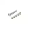 Boite de 100 vis métaux FHC 6 pans tête fraisée diamètre 6mm Longueur 80mm