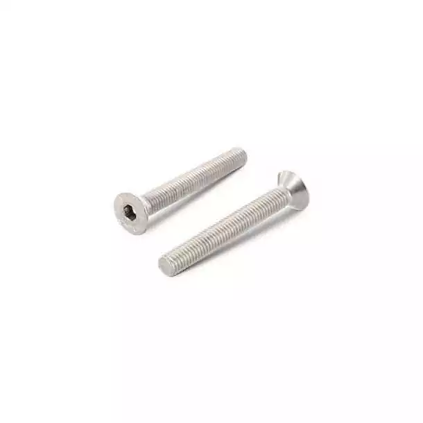 Boite de 100 vis métaux FHC 6 pans tête fraisée diamètre 5mm Longueur 50mm