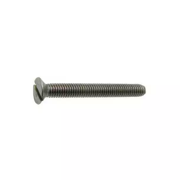 Vis métaux tête fraisée fendue diamètre 4mm Longueur 30mm