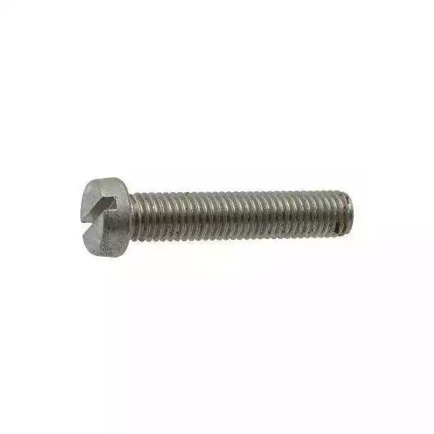 Vis métaux tête cylindrique fendue diamètre 4mm Longueur 25mm