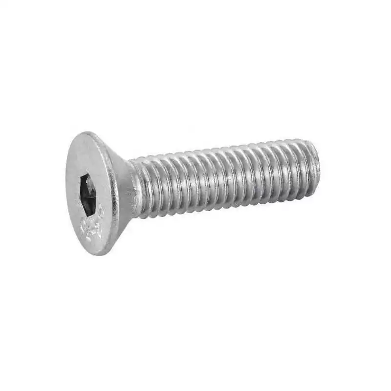 vis métaux HC 6 pans tête fraisée diamètre 5mm Longueur 16mm