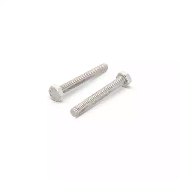 Vis métaux tête hexagonale filetée diamètre 6mm Longueur 60mm