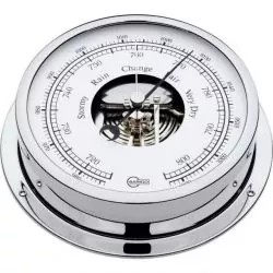 Baromètre chrome diamètre 130mm