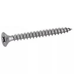 Vis pour agglomérés à tête fraisée renforcée diamètre 6mm Longueur 40mm