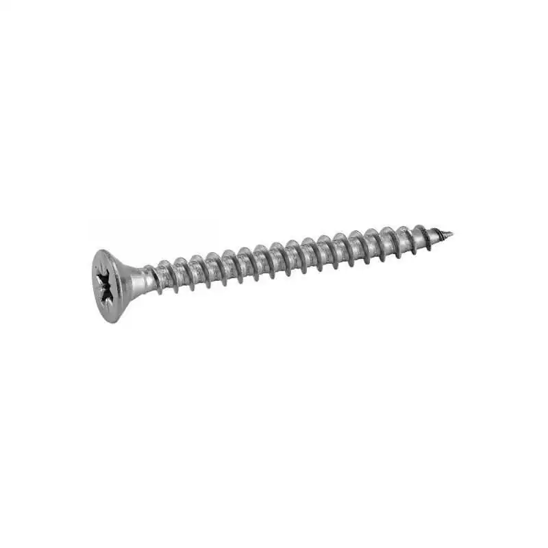 Vis pour agglomérés à tête fraisée renforcée diamètre 6mm Longueur 100mm