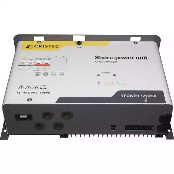 Unité d'énergie YPOWER 12V 16A 2 départs