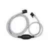 Tuyau essence avec raccords et poire 10mm moteurs Mercury