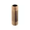 Tube fileté laiton diamètre entrée/sortie 15mm Longueur 10cm