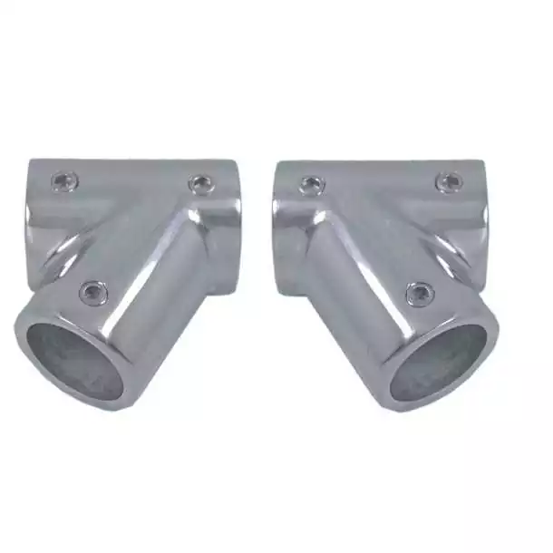 Té incliné 60° Inox A4 diamètre 22mm Té incliné 60° Inox A4 diamètre 22mm