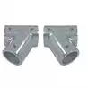 Té incliné 60° Inox A4 diamètre 22mm