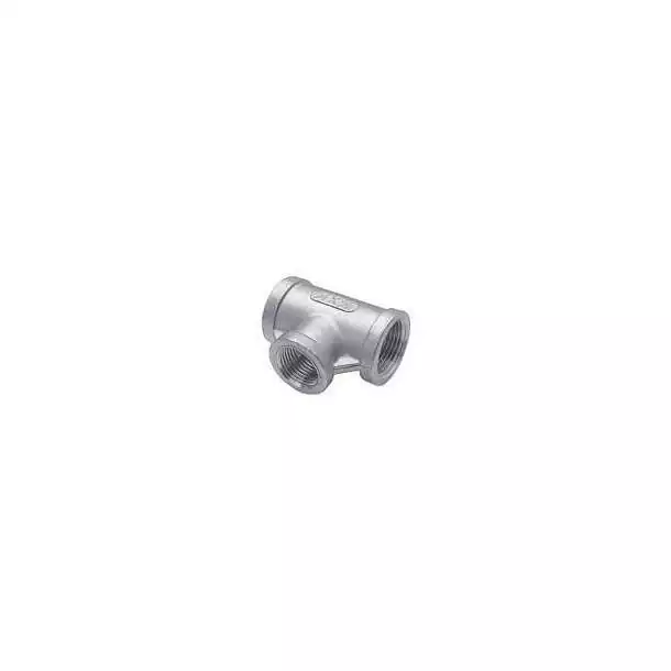 Raccord en Té Laiton FFF 1'' Diamètre d'entrée/sortie 25mm