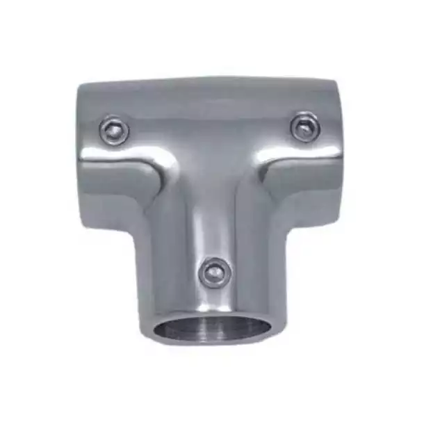 Té droit 90° Inox A4 diamètre 25mm