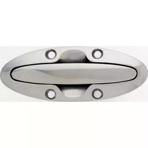 Taquet retractable 15cm inox fixation par le dessus
