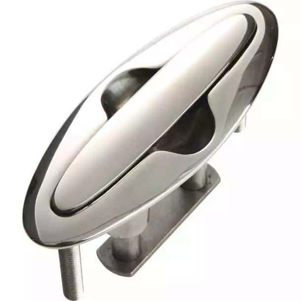 Taquet retractable 11cm inox fixation par le dessous