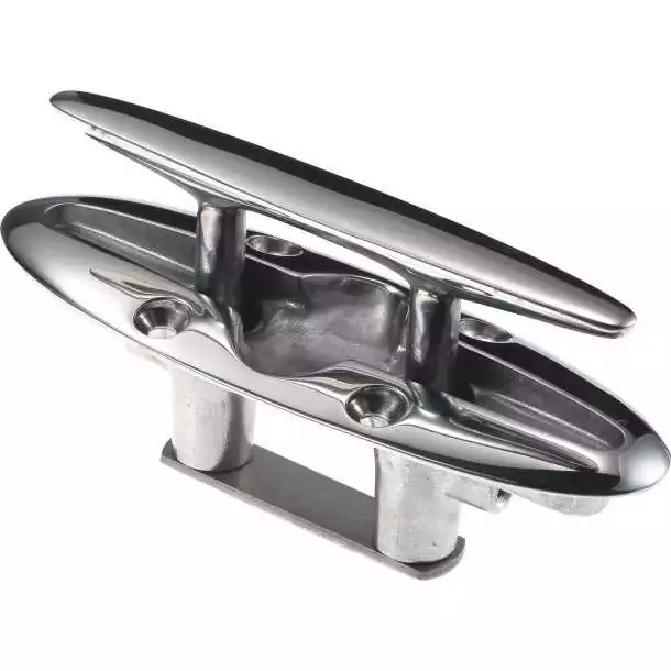 Taquet retractable 11cm inox fixation par le dessous