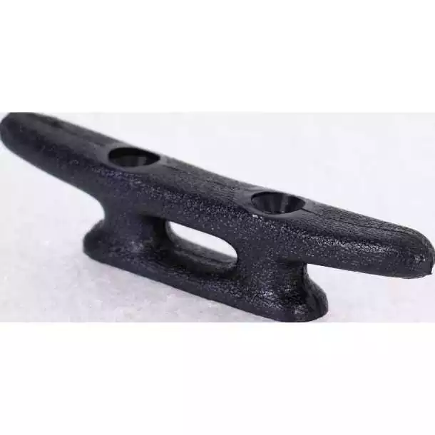 Taquet nylon noir Longueur 100mm lot de 2