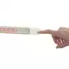 Réglette Lumineuse strip led blanc chaud/rouge 12V avec interrupteurs