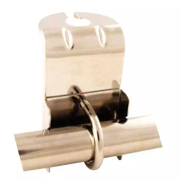 Support antenne balcon inox à bride V9181