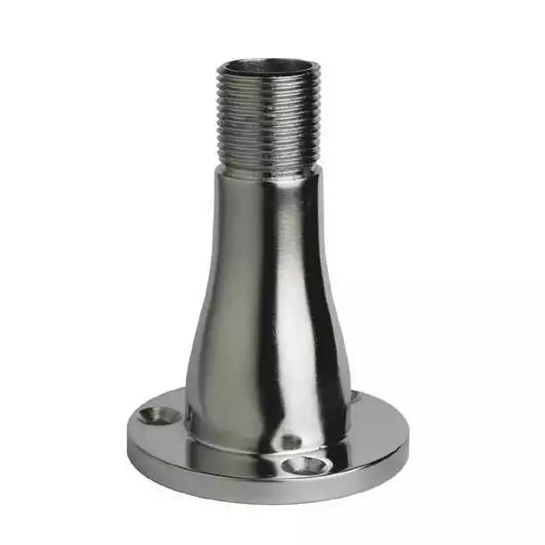 Support inox universel fileté 150mm antenne de pont V9174