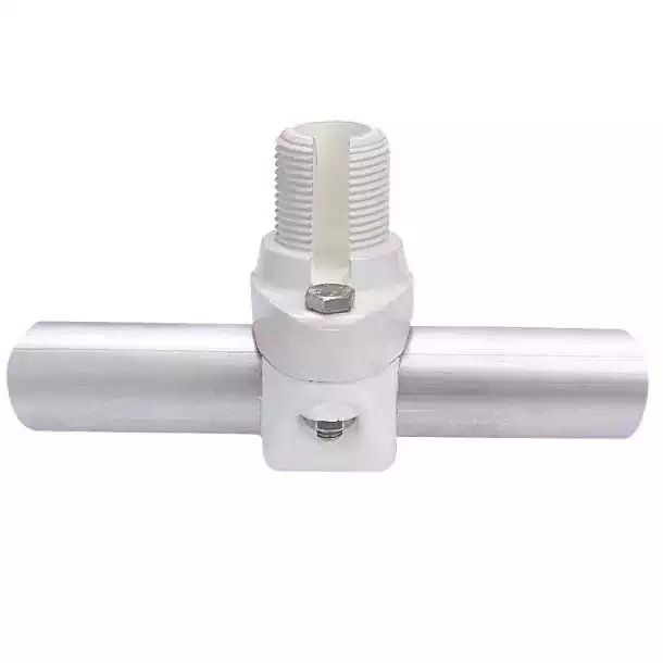 Support balcon nylon 22-25-30mm support antenne RA175