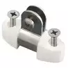 Support pour surface plane nylon/inox