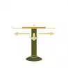 Support de table T-System X-Move déport 200mm