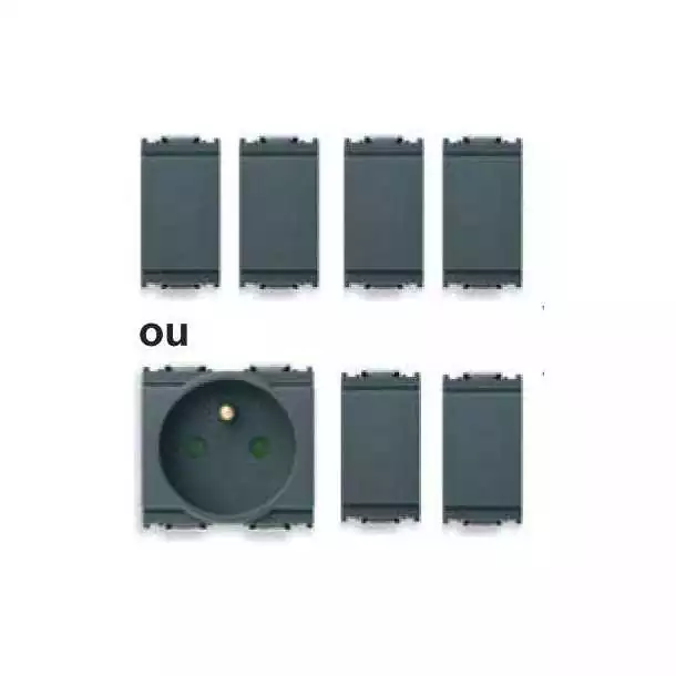 Support de montage Idea 4 modules