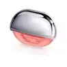 Slim Line LED ronde courtoisie rouge 12V plastique noir